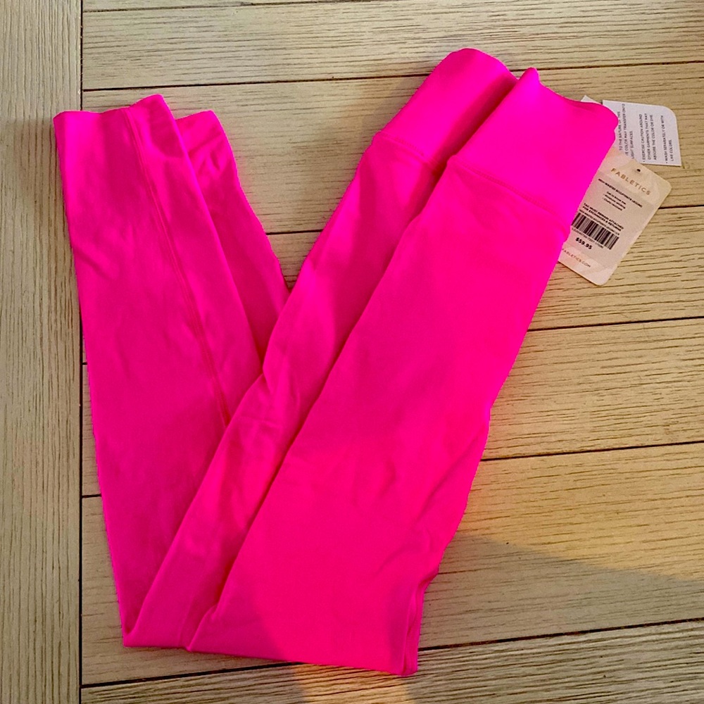 Fabletics high waisted sculpt knit leggings